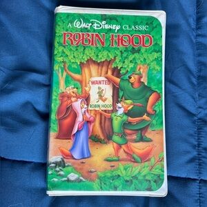 Disney VHS | Robin Hood (Black Diamond Edition) Classic 1991